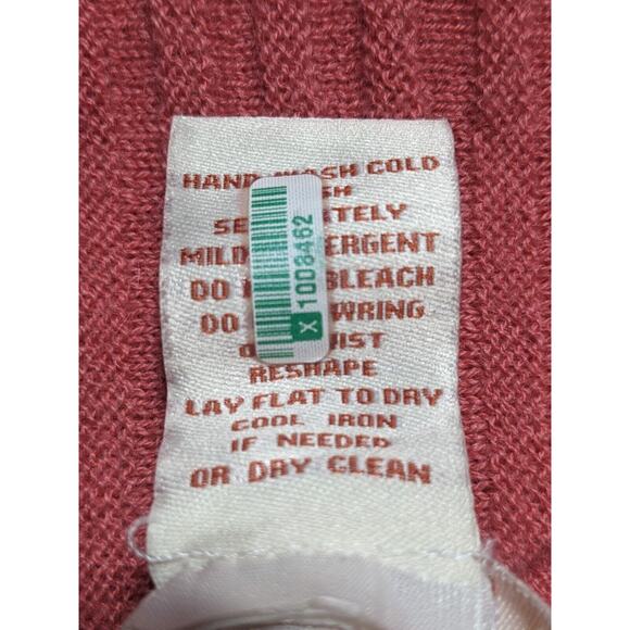 Sundance Pullover Sweater Women Size PXS Pink Long Sleeve Knit - Picture 7 of 10